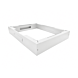 Sokkel voor 19 inch patchkasten 800x1000x150mm (BxDxH) - Wit