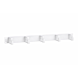 1U metalen rangeerpaneel - kabelhouder 19 inch, wit