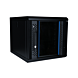 10 inch 6U patchkast met glazen deur 370X450X370mm (BxDxH)