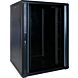 22U patchkast met glazen deur 800x800x1200mm (BxDxH)