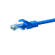 UTP CAT5e patchkabel 0,25m blauw - 100% koper