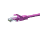 UTP CAT5e patchkabel 0,50m roze - 100% koper