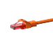 UTP CAT6 patchkabel 0,25m oranje - 100% koper