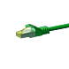Cat7 S/FTP (PIMF) patchkabel 30m groen