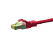 Cat7 S/FTP (PIMF) patchkabel 1,50m rood