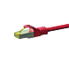 Cat7 S/FTP (PIMF) patchkabel 3m rood