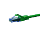 UTP CAT6a patchkabel 10m groen - 100% koper