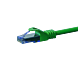 UTP CAT6a patchkabel 15m groen - 100% koper