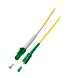 OS2 simplex glasvezel kabel LC/APC-SC/APC 15m