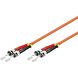 Multimode patchkabel ST-ST 3m, duplex 50/125 OM2