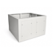 Sokkel voor 19 inch outdoor serverkasten 600x800x400mm (BxDxH)