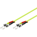 Glasvezelkabel ST-ST OM5 (laser optimized) 15m