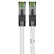 Cat8 S/FTP (PIMF) patchkabel 0,50m wit