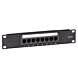 Patchpanel 10 inch Cat6 UTP - 8 poorts