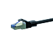 CAT6a S/FTP (PIMF) patchkabel 2m zwart