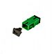SC glasvezel adapter Singlemode, simplex