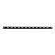19 inch rail voor kabelbinders 