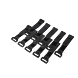 Kabelriem zwart - 10 stuks