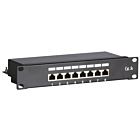 Patchpanel 10 inch Cat5e FTP - 8 poorts
