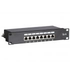 Patchpanel 10 inch Cat5e FTP - 8 poorts