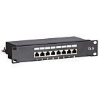 Patchpanel 10 inch Cat5e FTP - 8 poorts