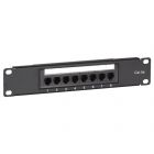 Patchpanel 10 inch Cat5e UTP - 8 poorts
