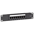 Patchpanel 10 inch Cat5e UTP - 8 poorts