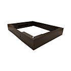 Sokkel voor 19 inch patchkasten 800x1200x150mm (BxDxH)
