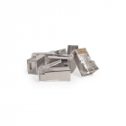 CAT6 Connector RJ45- Shielded - voor soepele kern - 10 stuks