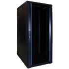 27U patchkast met glazen deur 600x800x1400mm (BxDxH)