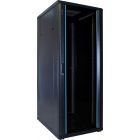32U patchkast met glazen deur 600x800x1600mm (BxDxH)