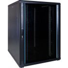 22U patchkast met glazen deur 800x1000x1200mm (BxDxH)