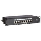 Patchpanel 10 inch Cat6 FTP - 8 poorts