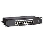 Patchpanel 10 inch Cat6 FTP - 8 poorts