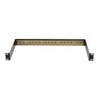 1U DIN rail voor 19-inch patchkasten