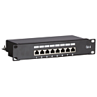 Patchpanel 10 inch Cat6 FTP - 8 poorts