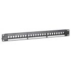 Keystone patchpanel UTP - 24 poorts