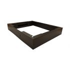 Sokkel voor 19 inch patchkasten 600x600x150mm (BxDxH)