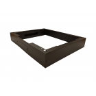 Sokkel voor 19 inch patchkasten 600x1000x150mm (BxDxH) 