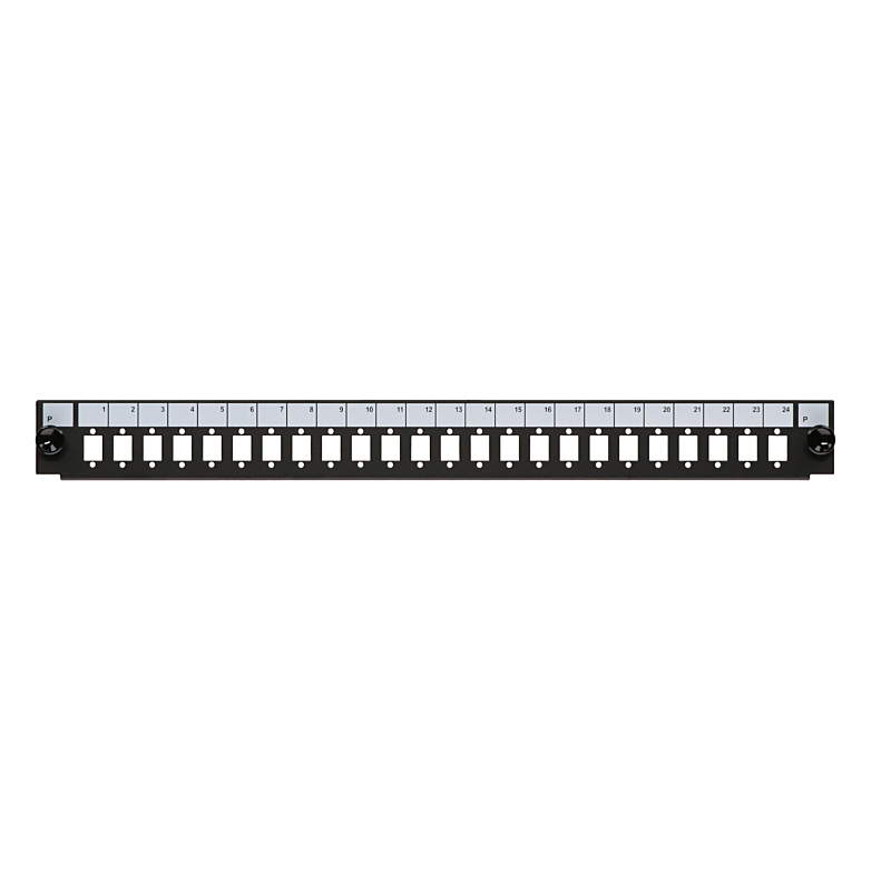 Front SC/LC/E2000 24 poorts simplex/duplex geschikt voor universele glasvezel lade