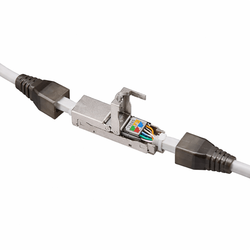DANICOM STP CAT6a Toolless Slim Cable Connector