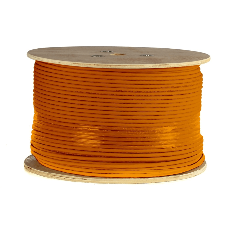 DANICOM CAT7 100% koper S/FTP 500m kabel op rol stug - LSZH (Cca)