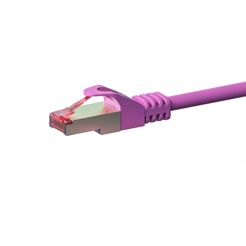 CAT6 S/FTP (PIMF) patchkabel 5m roze 