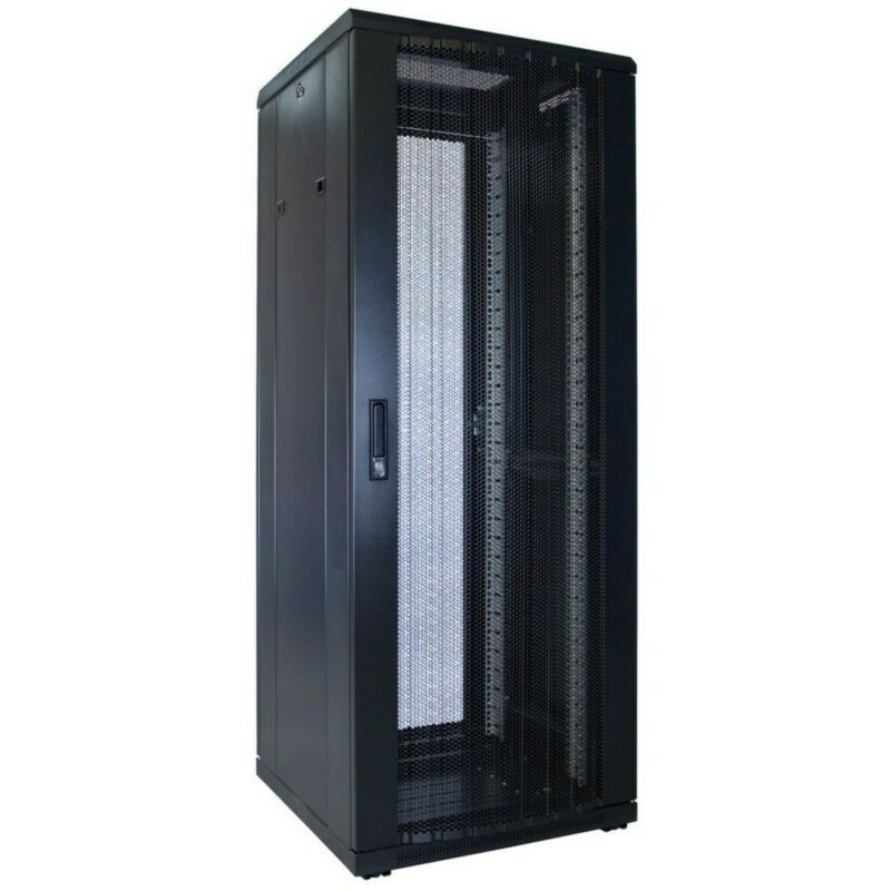 32U patchkast met geperforeerde deur 600x600x1600mm (BxDxH)