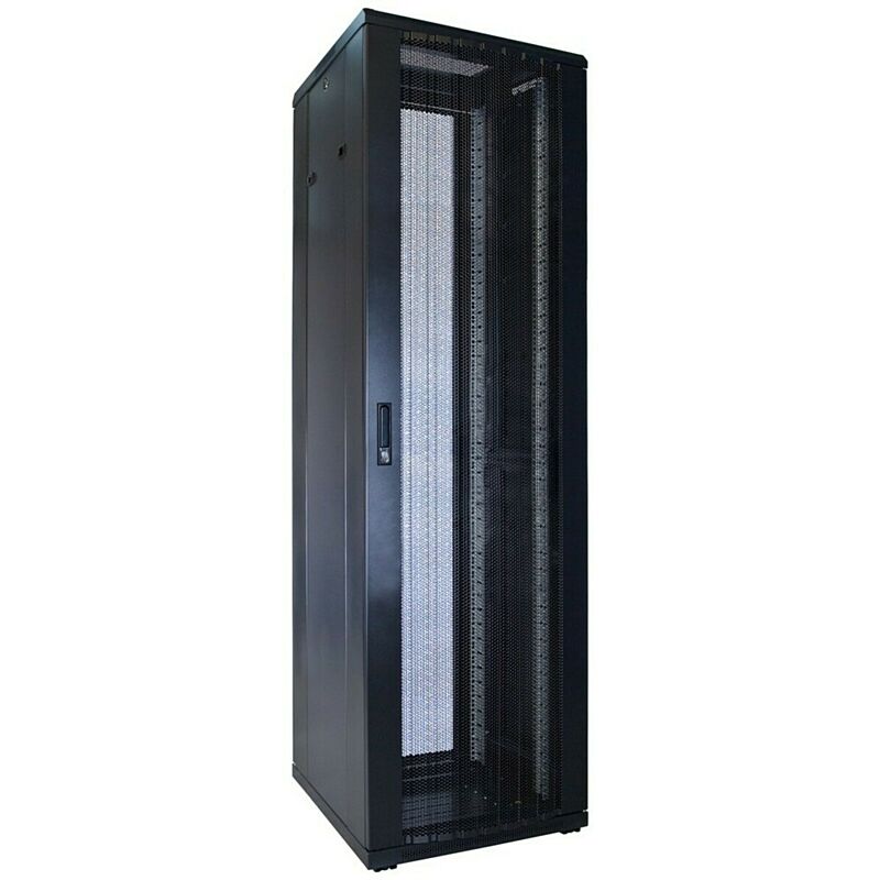 42U patchkast met geperforeerde deur 600x600x2000mm (BxDxH)