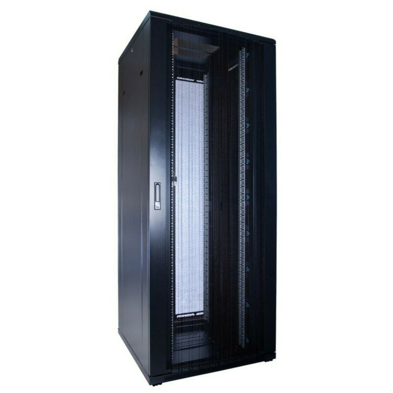 42U patchkast met geperforeerde deur 800x800x2000mm (BxDxH)