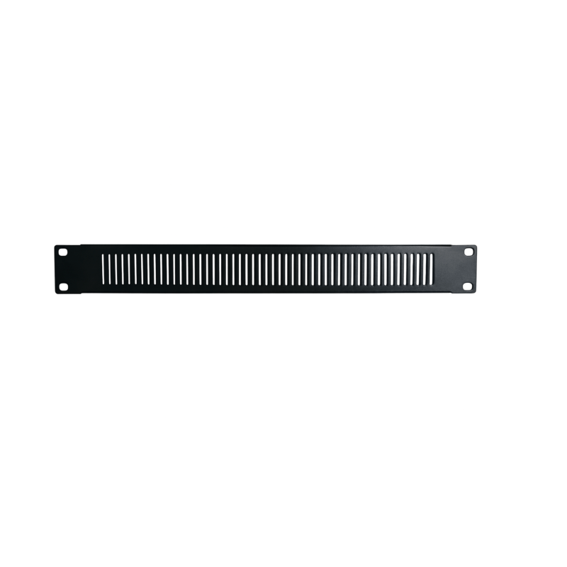 19 inch verticaal geperforeerd blindplaat - 1U