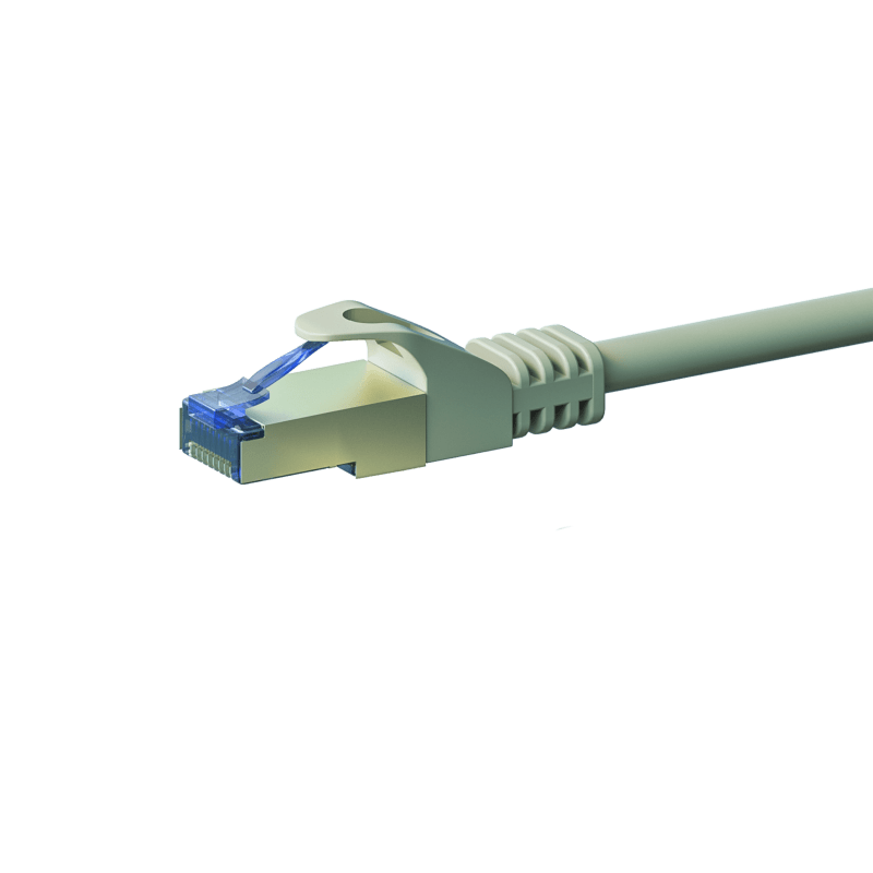 CAT6a S/FTP (PIMF) patchkabel 15m grijs