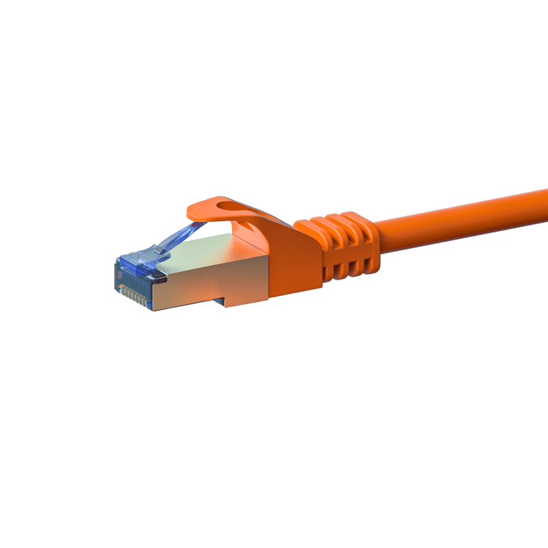 CAT6a S/FTP (PIMF) patchkabel 10m oranje