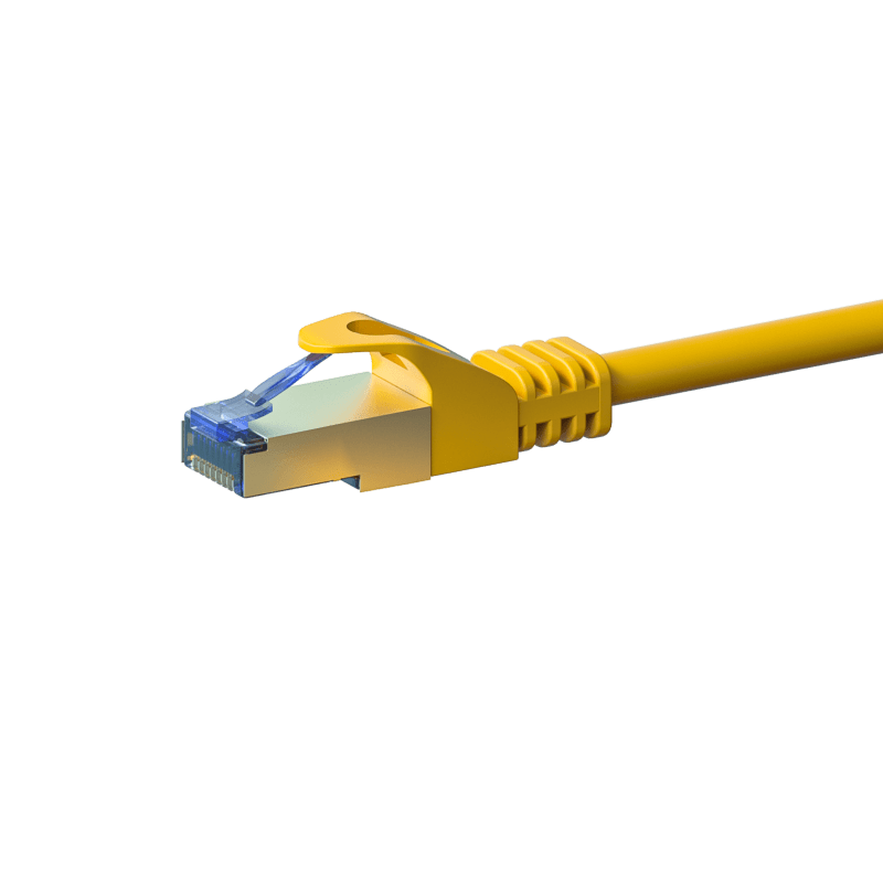 CAT6a S/FTP (PIMF) patchkabel 50m geel
